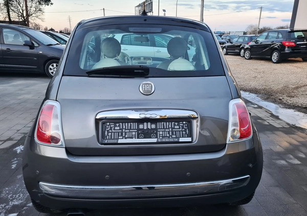 Fiat 500 cena 28999 przebieg: 167972, rok produkcji 2015 z Człopa małe 596